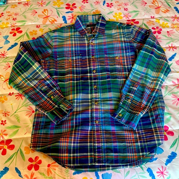 Mens Ralph Lauren Shirt Medium - Picture 2 of 2